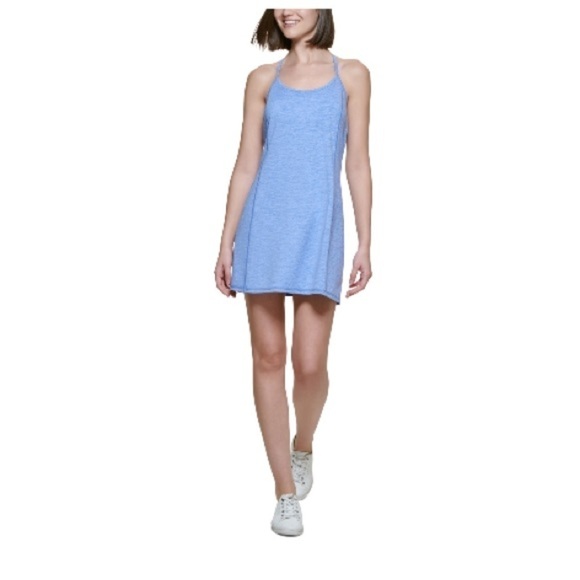 Calvin Klein Performance Women's Halter Peached Space Dye Sport Dress  NWT - Picture 8 of 12